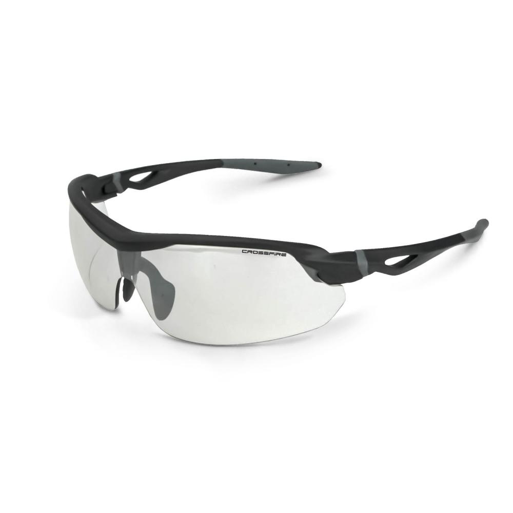 Cirrus Premium Safety Eyewear - Matte Black Frame - Indoor/Outdoor Lens<span class=' ItemWarning' style='display:block;'>Item is usually in stock, but we&#39;ll be in touch if there&#39;s a problem<br /></span>