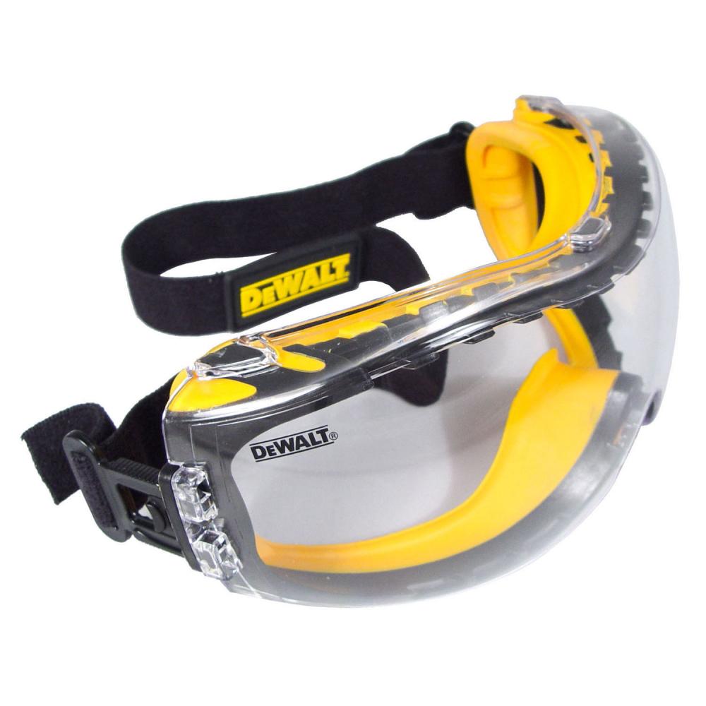 DPG82 Concealer™ Safety Goggle - Black Frame - Clear Anti-Fog Lens<span class=' ItemWarning' style='display:block;'>Item is usually in stock, but we&#39;ll be in touch if there&#39;s a problem<br /></span>