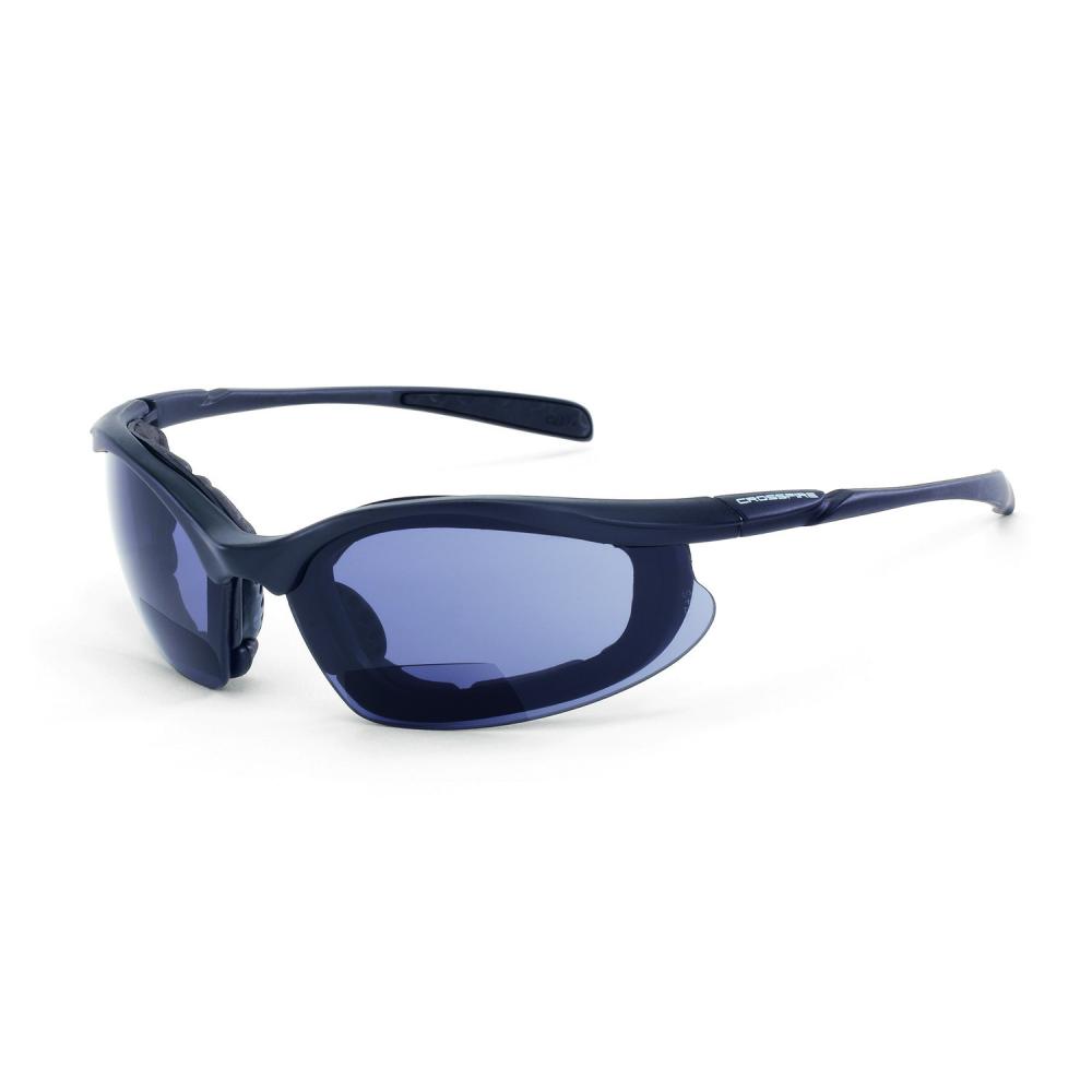 Concept Foam Lined Bifocal Safety Eyewear - Matte Black Frame - Smoke Lens - 1.5 Diopter<span class=' ItemWarning' style='display:block;'>Item is usually in stock, but we&#39;ll be in touch if there&#39;s a problem<br /></span>