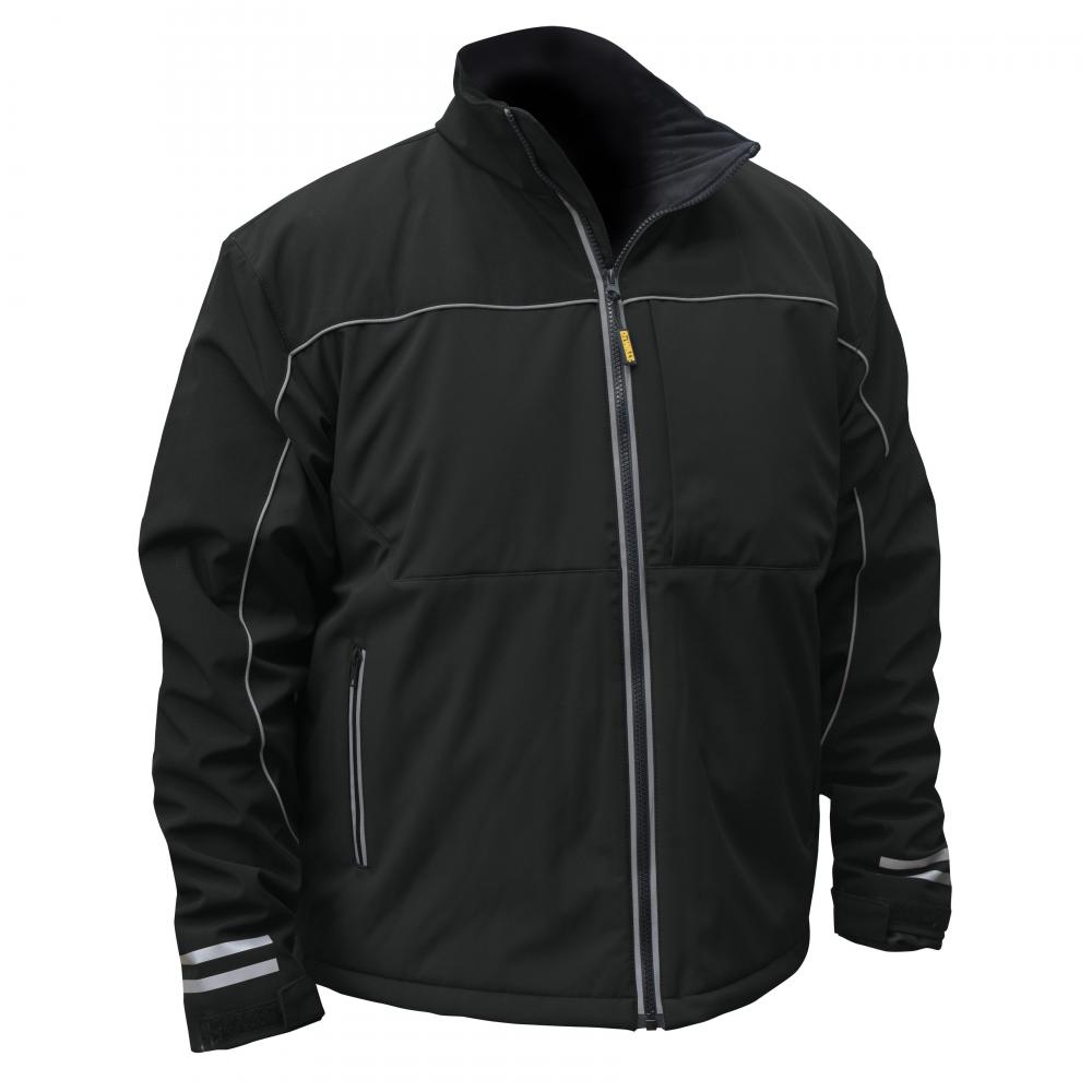 Men&#39;s Heated Lightweight Soft Shell Jacket without Battery - Black - S<span class=' ItemWarning' style='display:block;'>Item is usually in stock, but we&#39;ll be in touch if there&#39;s a problem<br /></span>