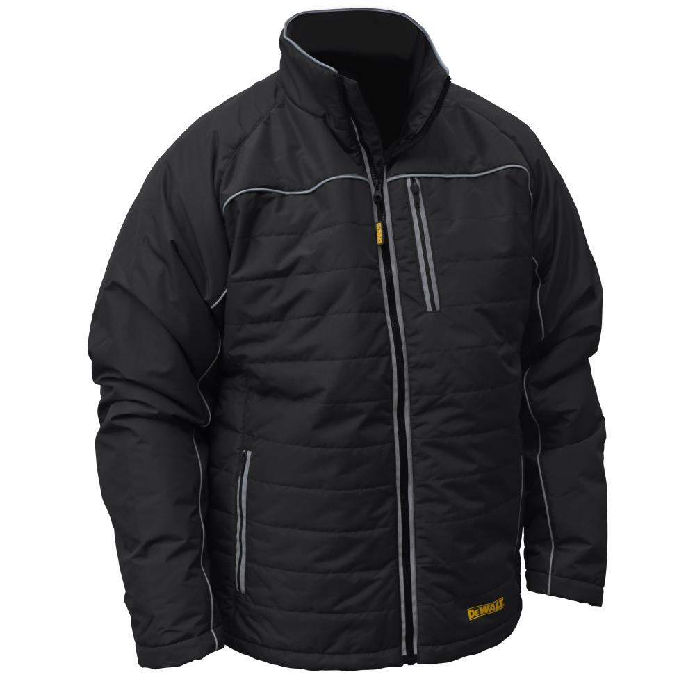 Men&#39;s Heated Quilted Soft Shell Jacket without Battery - Quilted Black - Size XL<span class=' ItemWarning' style='display:block;'>Item is usually in stock, but we&#39;ll be in touch if there&#39;s a problem<br /></span>