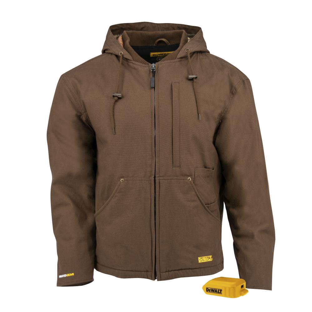 Men&#39;s Heated Heavy Duty Work Coat without Battery - Tobacco - Size 2X<span class=' ItemWarning' style='display:block;'>Item is usually in stock, but we&#39;ll be in touch if there&#39;s a problem<br /></span>