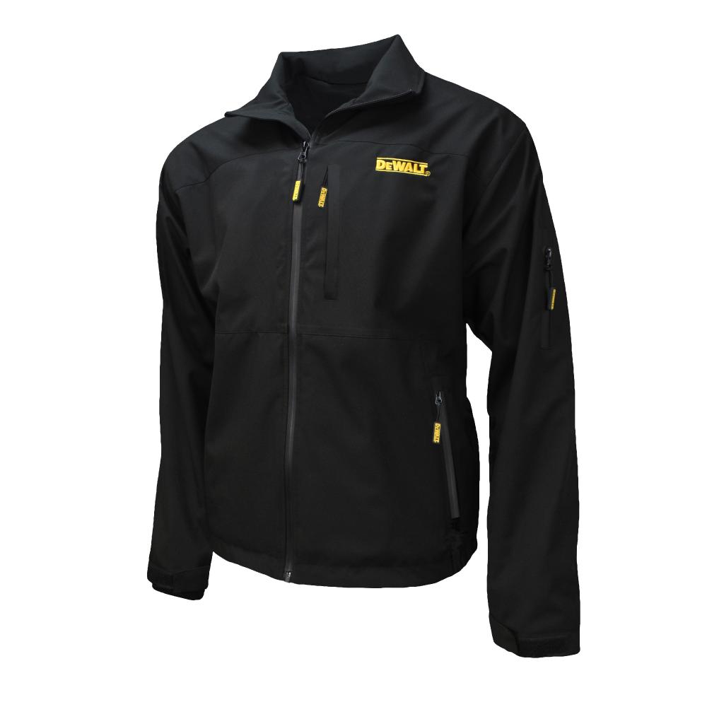 Men&#39;s Heated Structured Soft Shell Jacket without Battery - Black - Size M<span class=' ItemWarning' style='display:block;'>Item is usually in stock, but we&#39;ll be in touch if there&#39;s a problem<br /></span>