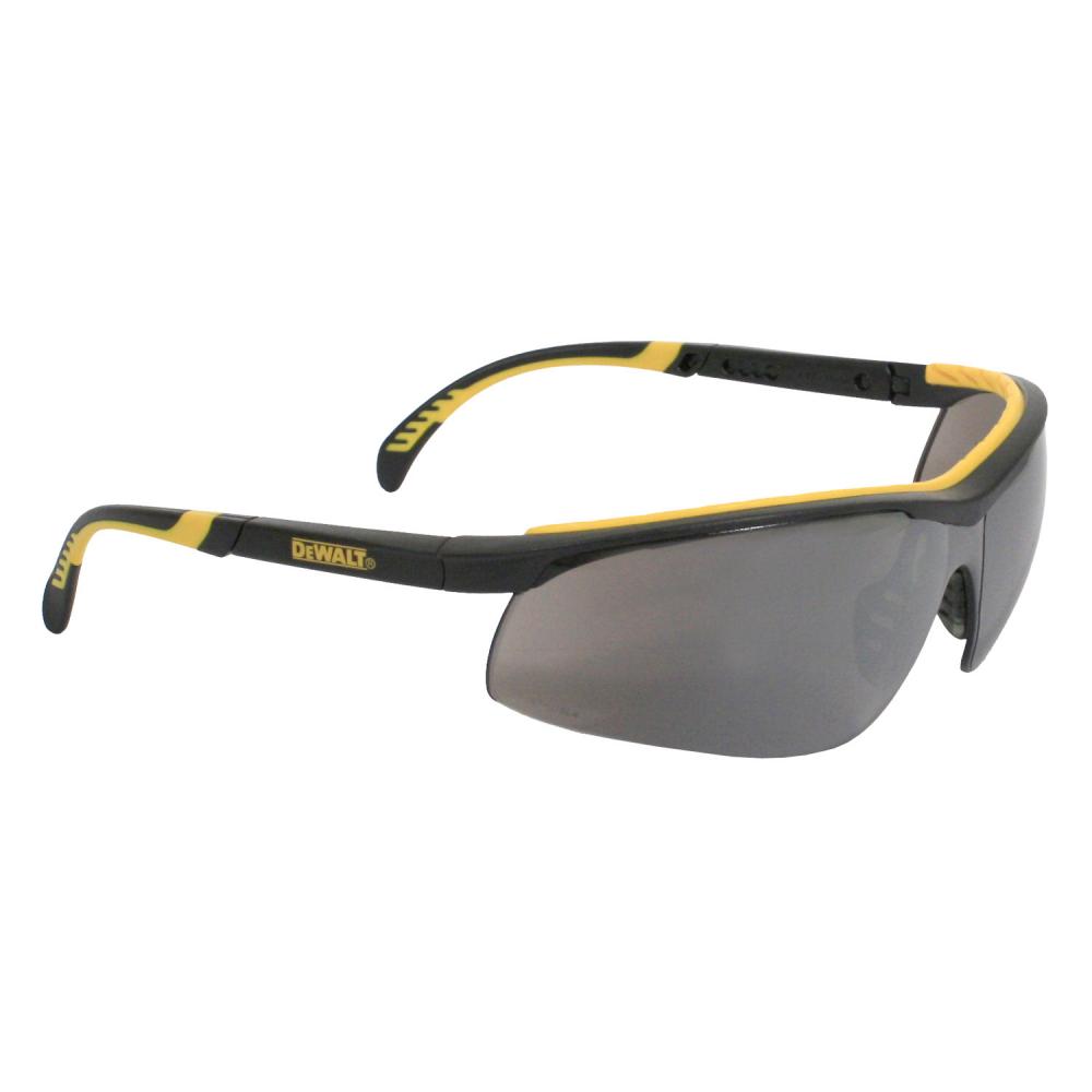 DPG55 DC™ Safety Glass - Black Frame - Silver Mirror Lens<span class=' ItemWarning' style='display:block;'>Item is usually in stock, but we&#39;ll be in touch if there&#39;s a problem<br /></span>