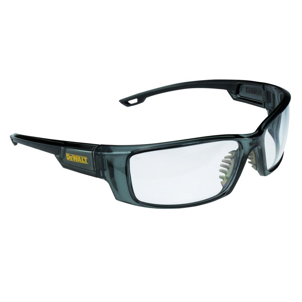 DPG104 Excavator™ Safety Glass - Black Frame - Clear Lens<span class=' ItemWarning' style='display:block;'>Item is usually in stock, but we&#39;ll be in touch if there&#39;s a problem<br /></span>