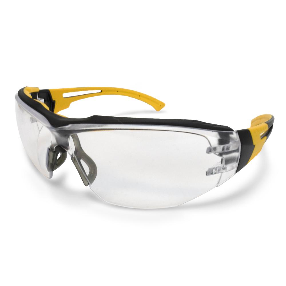 DPG108 Renovator® Premium Safety Eyewear - Black Frame - Clear Anti-Fog Lens<span class=' ItemWarning' style='display:block;'>Item is usually in stock, but we&#39;ll be in touch if there&#39;s a problem<br /></span>