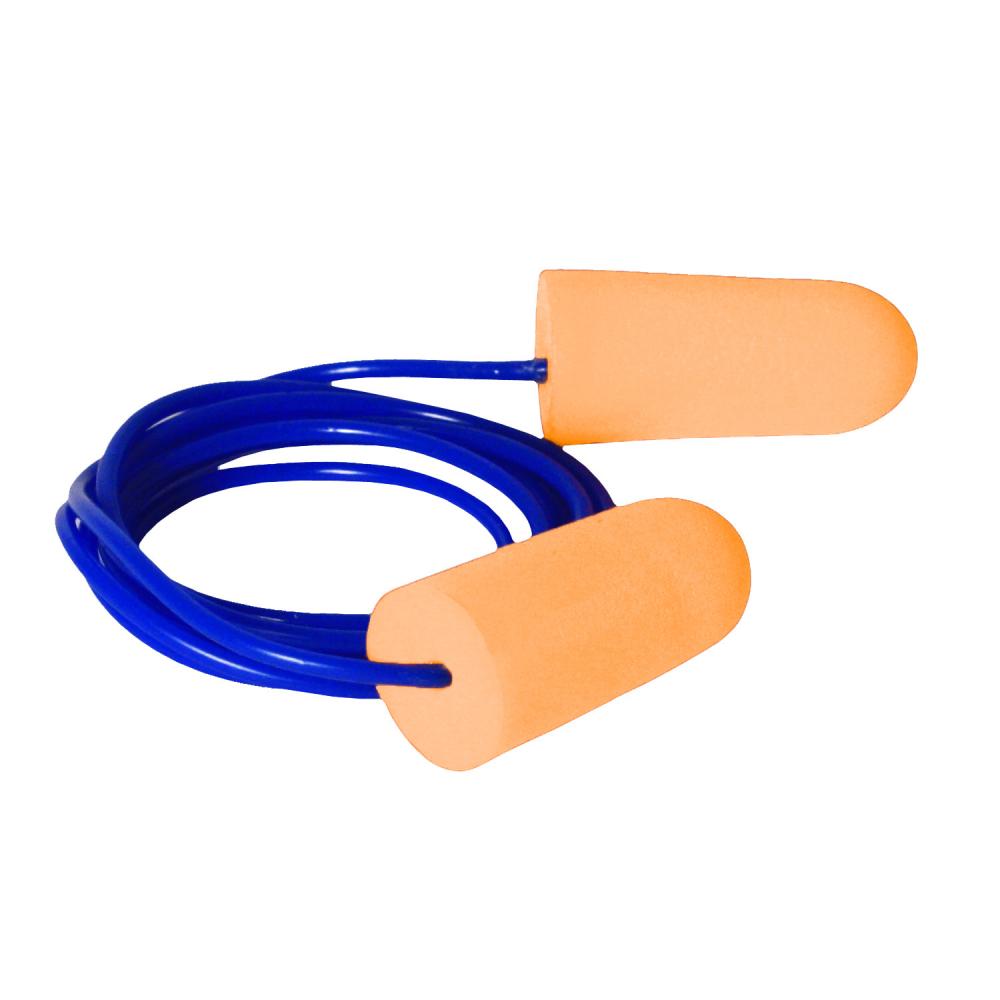 EVADER® 33 Disposable Foam Earplugs - Corded<span class=' ItemWarning' style='display:block;'>Item is usually in stock, but we&#39;ll be in touch if there&#39;s a problem<br /></span>