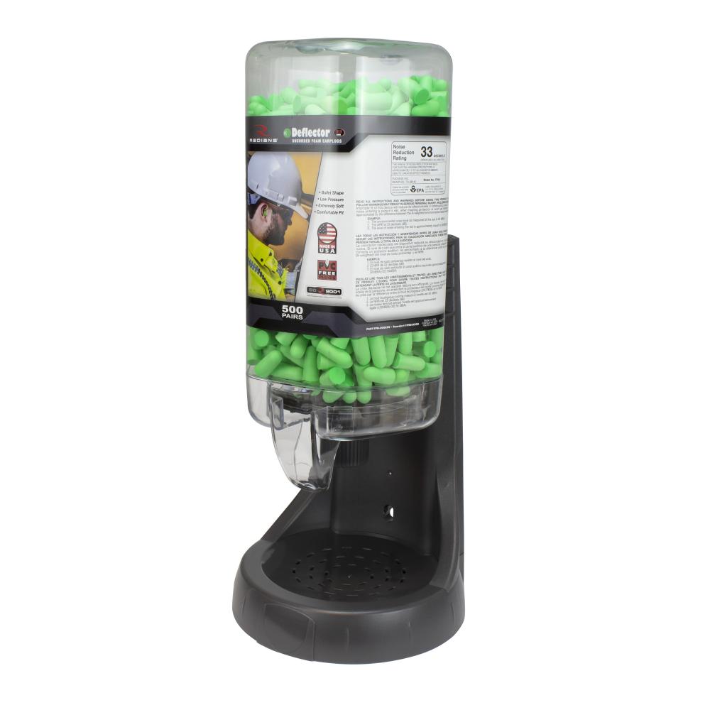 Refillable Dispenser with Deflector™ FP90 Plugs - 500 Pair<span class=' ItemWarning' style='display:block;'>Item is usually in stock, but we&#39;ll be in touch if there&#39;s a problem<br /></span>