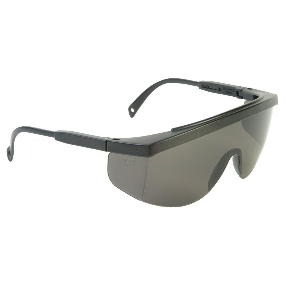 Galaxy™ Safety Eyewear - Black Frame - Smoke Lens<span class=' ItemWarning' style='display:block;'>Item is usually in stock, but we&#39;ll be in touch if there&#39;s a problem<br /></span>