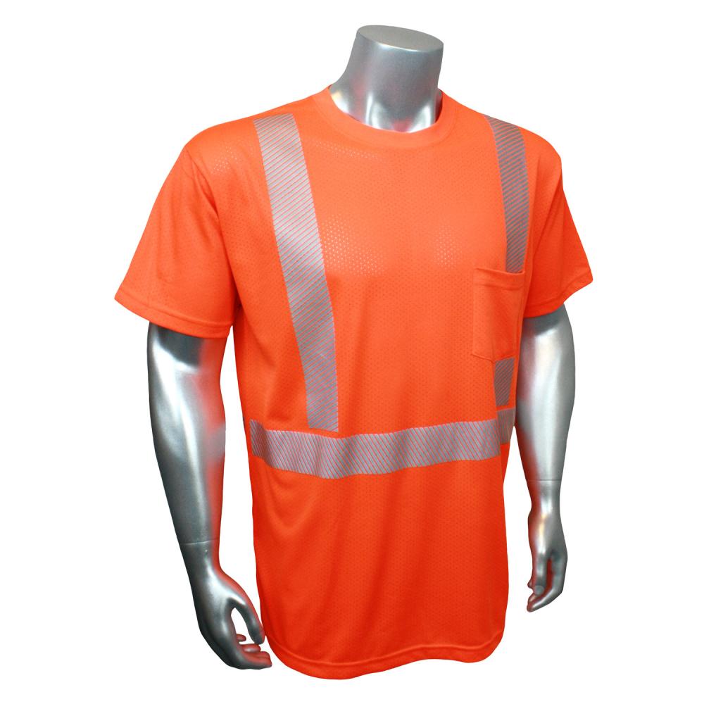 Original Breezelight™ II Class 2 Short Sleeve Safety T-Shirt - Orange - Size M<span class=' ItemWarning' style='display:block;'>Item is usually in stock, but we&#39;ll be in touch if there&#39;s a problem<br /></span>