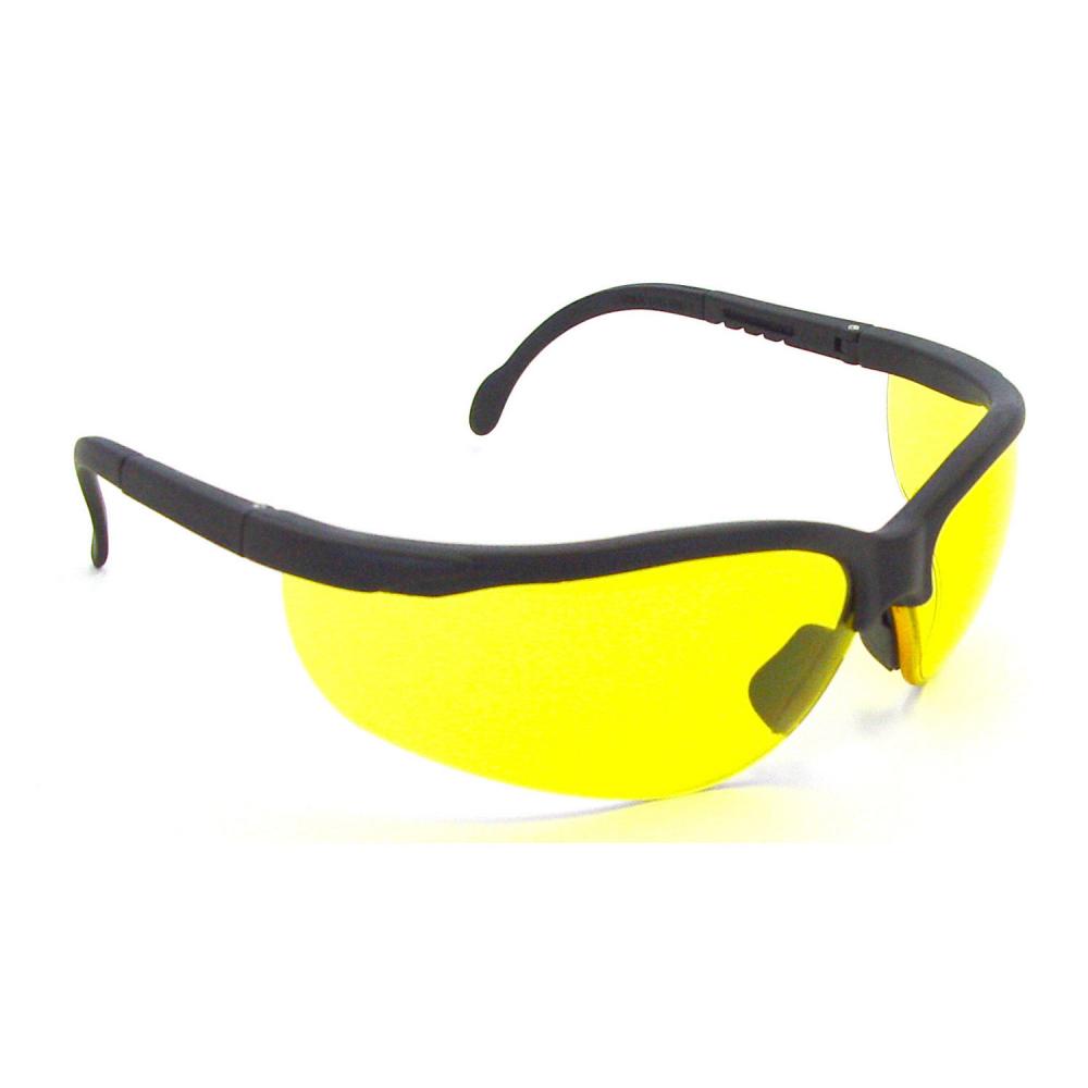 Journey® Safety Eyewear - Black Frame - Amber Lens<span class=' ItemWarning' style='display:block;'>Item is usually in stock, but we&#39;ll be in touch if there&#39;s a problem<br /></span>