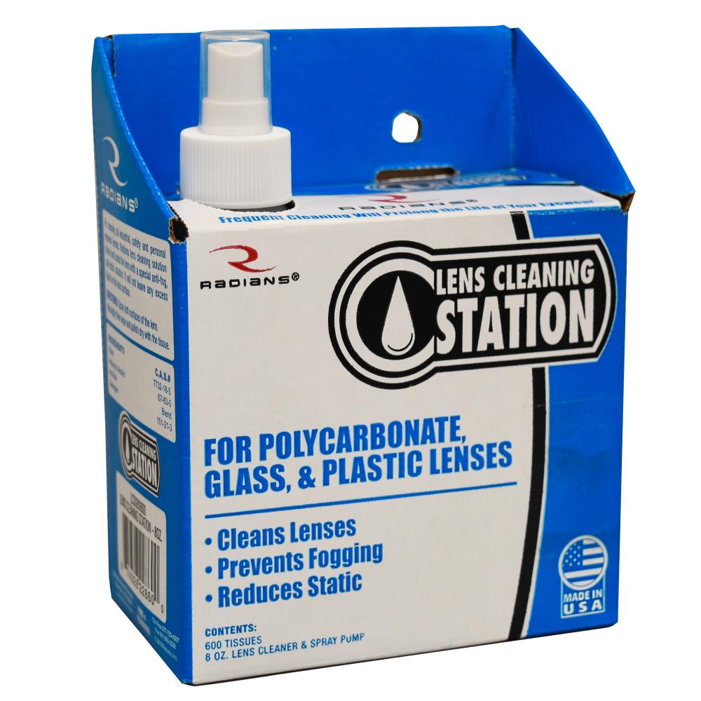 Lens Cleaning Station - Small - 8 oz Solution and 600 Wipes<span class=' ItemWarning' style='display:block;'>Item is usually in stock, but we&#39;ll be in touch if there&#39;s a problem<br /></span>