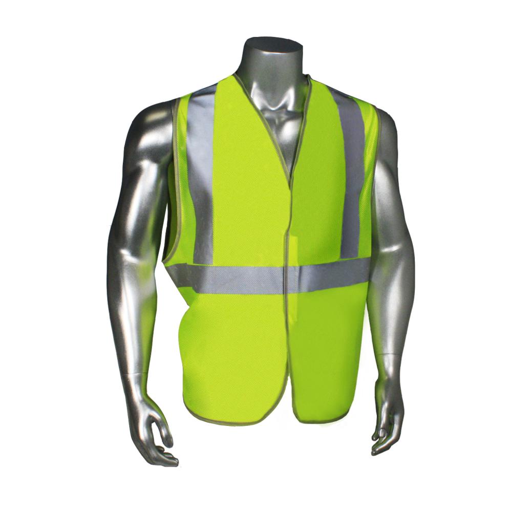 LHV-6ANSI Type R Class 2 2.7oz Micro Mesh Safety Vest - Green - Size S<span class=' ItemWarning' style='display:block;'>Item is usually in stock, but we&#39;ll be in touch if there&#39;s a problem<br /></span>