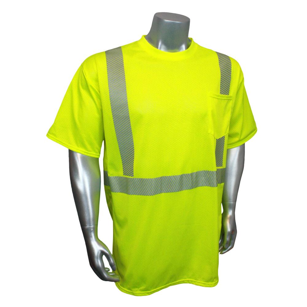 Original Breezelight™ II Class 2 Short Sleeve Safety T-Shirt - Green - Size XL<span class=' ItemWarning' style='display:block;'>Item is usually in stock, but we&#39;ll be in touch if there&#39;s a problem<br /></span>