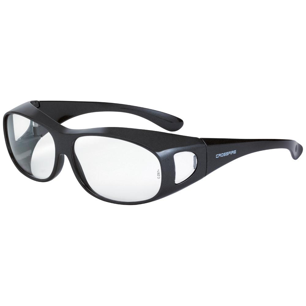 OG3 Over the Glass Safety Eyewear - Shiny Pearl Gray Frame - Clear Lens - Large<span class=' ItemWarning' style='display:block;'>Item is usually in stock, but we&#39;ll be in touch if there&#39;s a problem<br /></span>