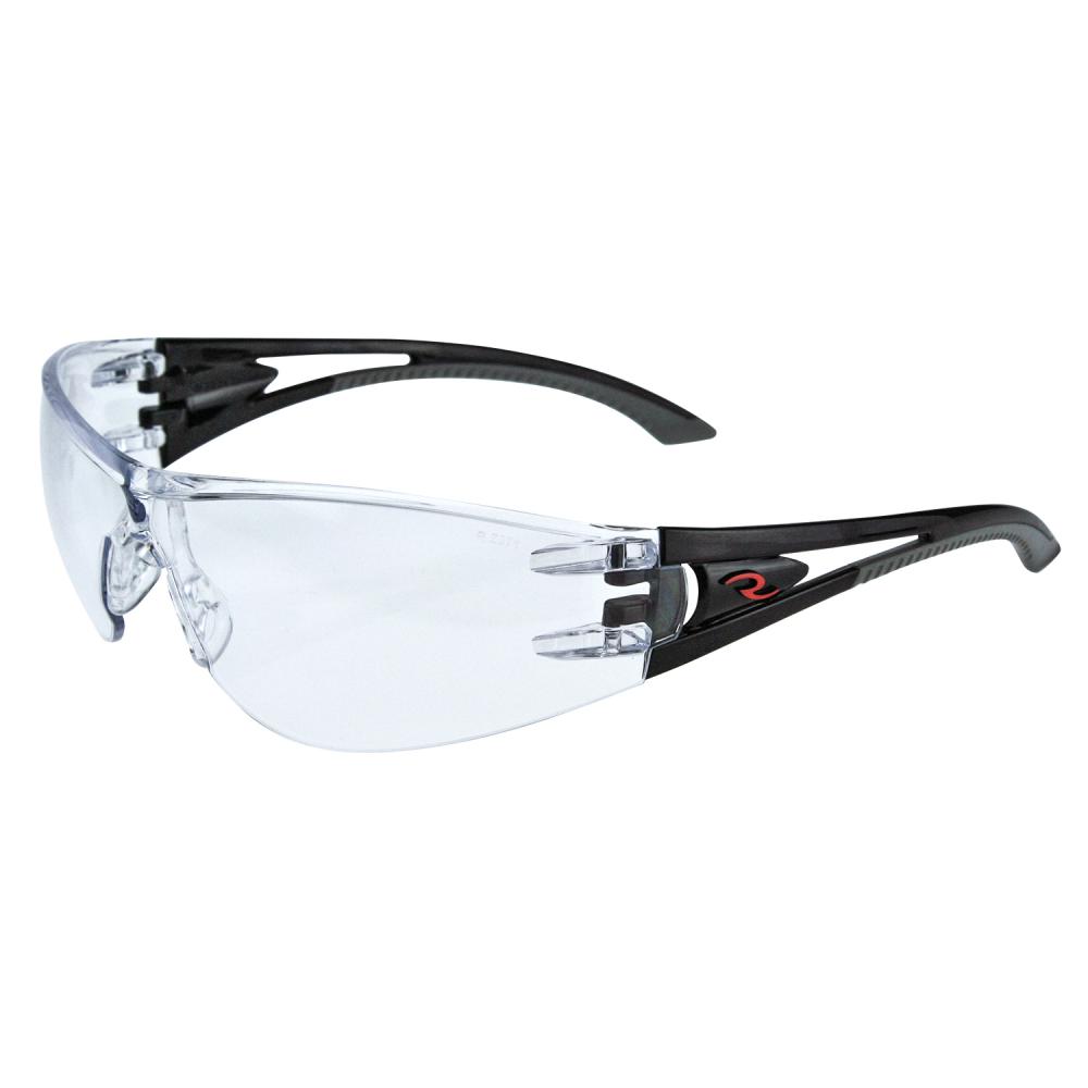 Optima™ Safety Eyewear - Black Frame - Clear Lens<span class=' ItemWarning' style='display:block;'>Item is usually in stock, but we&#39;ll be in touch if there&#39;s a problem<br /></span>