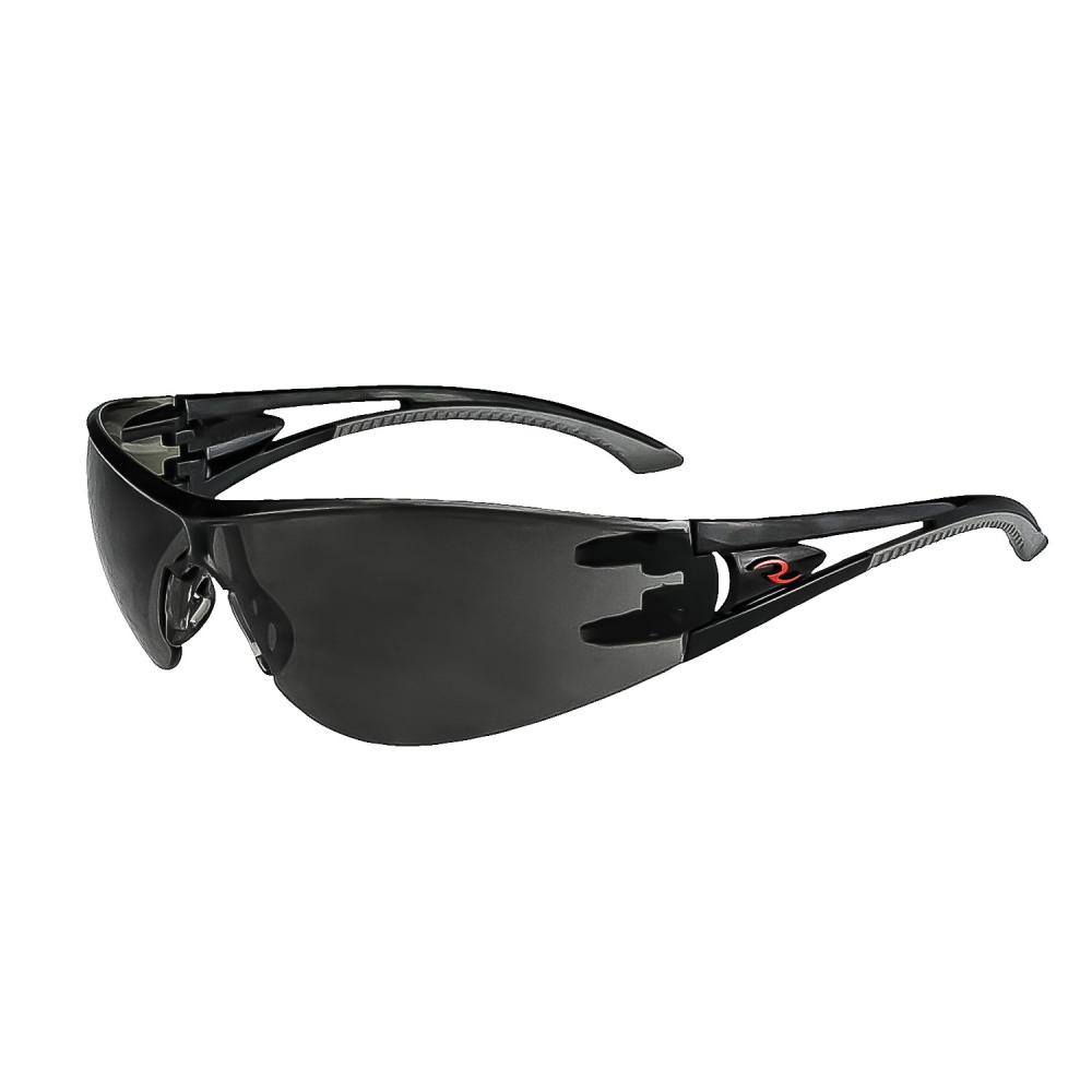 Optima™ Safety Eyewear - Black Frame - Smoke Lens<span class=' ItemWarning' style='display:block;'>Item is usually in stock, but we&#39;ll be in touch if there&#39;s a problem<br /></span>