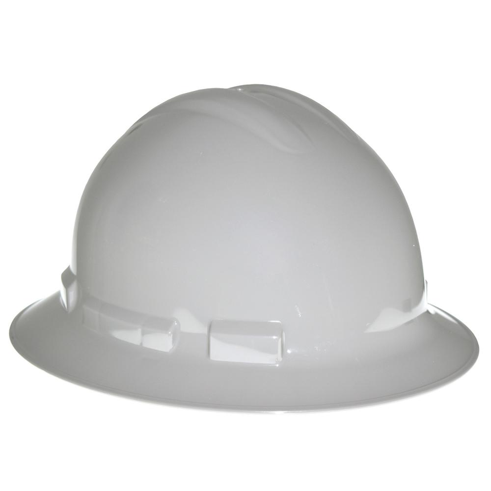 Quartz™ Full Brim 4 Point Ratchet Hard Hat - Gray<span class=' ItemWarning' style='display:block;'>Item is usually in stock, but we&#39;ll be in touch if there&#39;s a problem<br /></span>