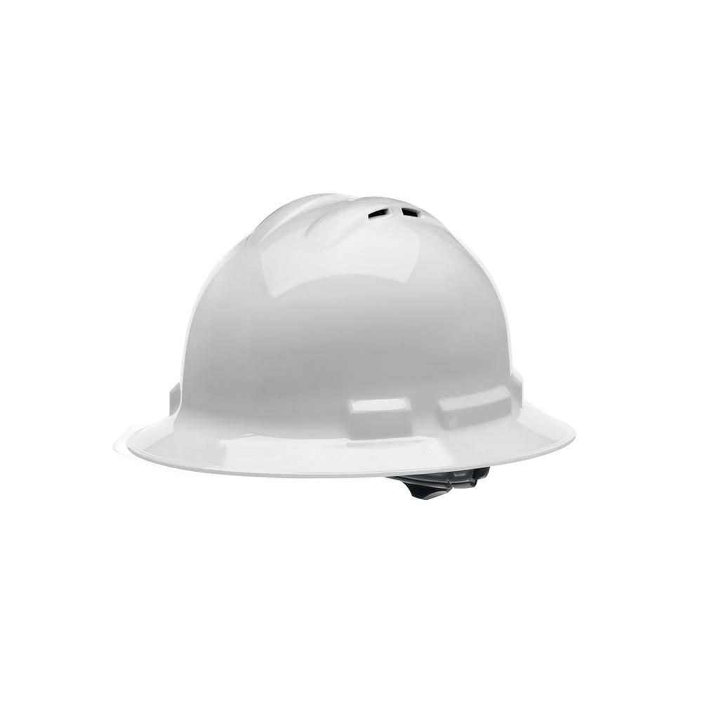 Quartz™ Vented Full Brim Hard Hat - White<span class=' ItemWarning' style='display:block;'>Item is usually in stock, but we&#39;ll be in touch if there&#39;s a problem<br /></span>