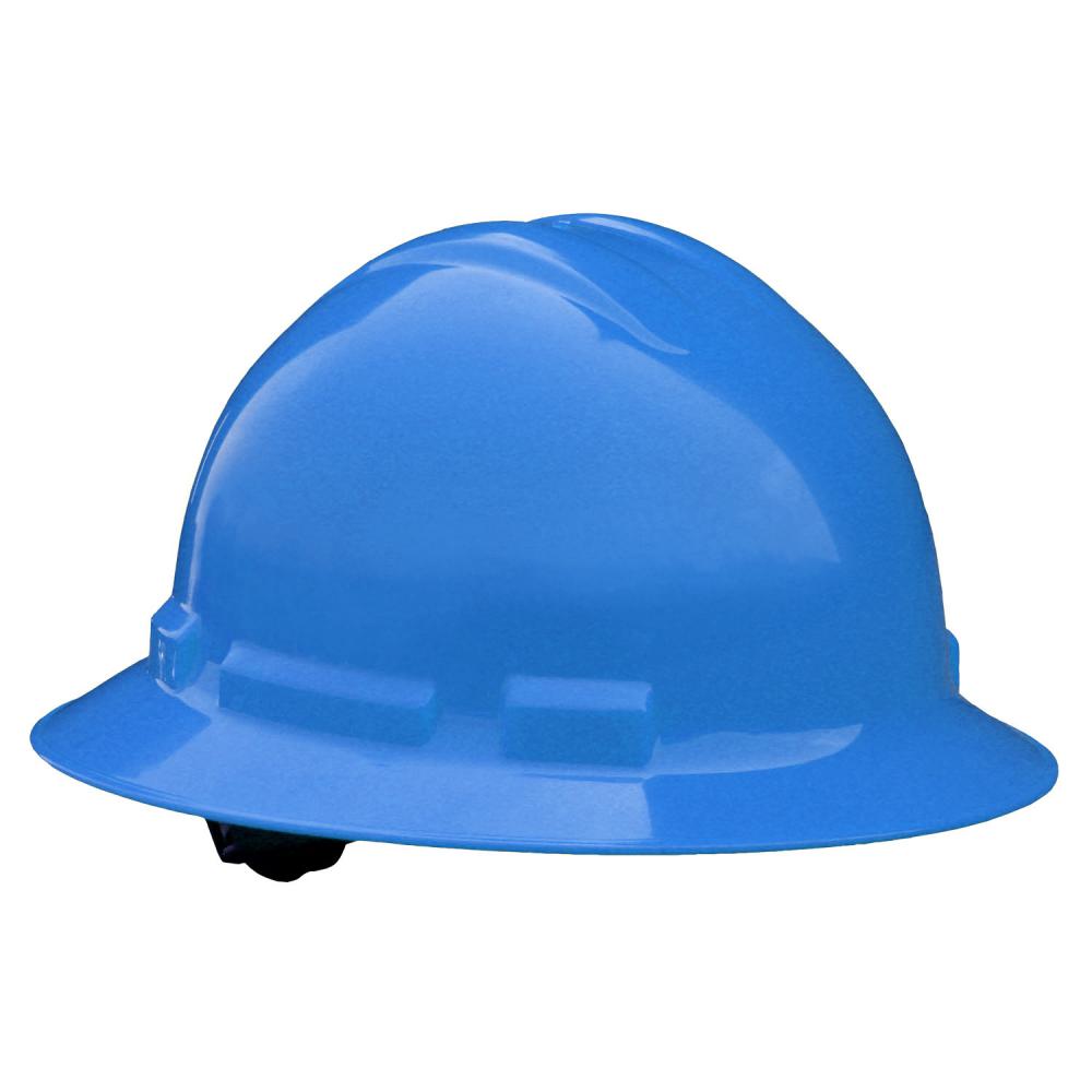 Quartz™ Full Brim 6 Point Ratchet Hard Hat - Blue<span class=' ItemWarning' style='display:block;'>Item is usually in stock, but we&#39;ll be in touch if there&#39;s a problem<br /></span>