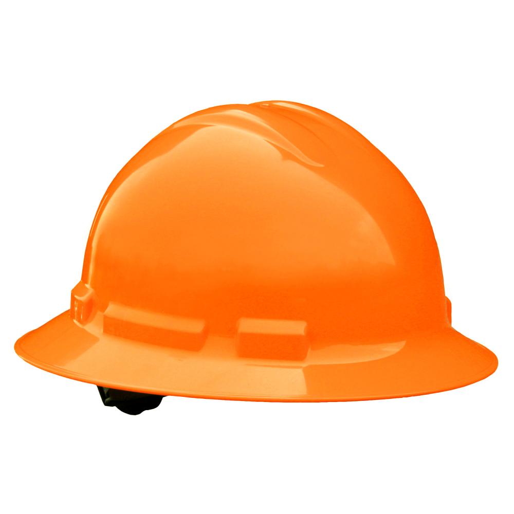 Quartz™ Full Brim 6 Point Ratchet Hard Hat - Hi-Vis Orange<span class=' ItemWarning' style='display:block;'>Item is usually in stock, but we&#39;ll be in touch if there&#39;s a problem<br /></span>