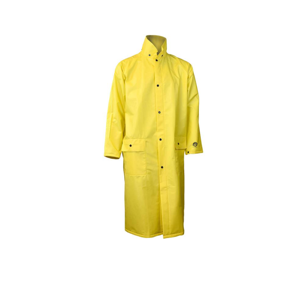 DRIRAD™ 28 Durable Rainwear Coat - Yellow - Size XL<span class=' ItemWarning' style='display:block;'>Item is usually in stock, but we&#39;ll be in touch if there&#39;s a problem<br /></span>