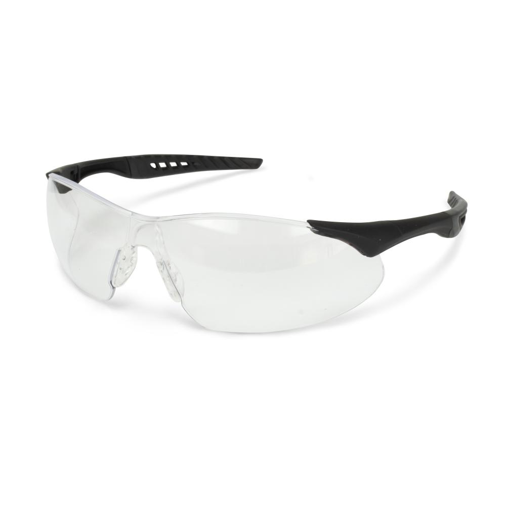 Rock™ Safety Eyewear - Black Frame - Clear Anti-Fog Lens<span class=' ItemWarning' style='display:block;'>Item is usually in stock, but we&#39;ll be in touch if there&#39;s a problem<br /></span>