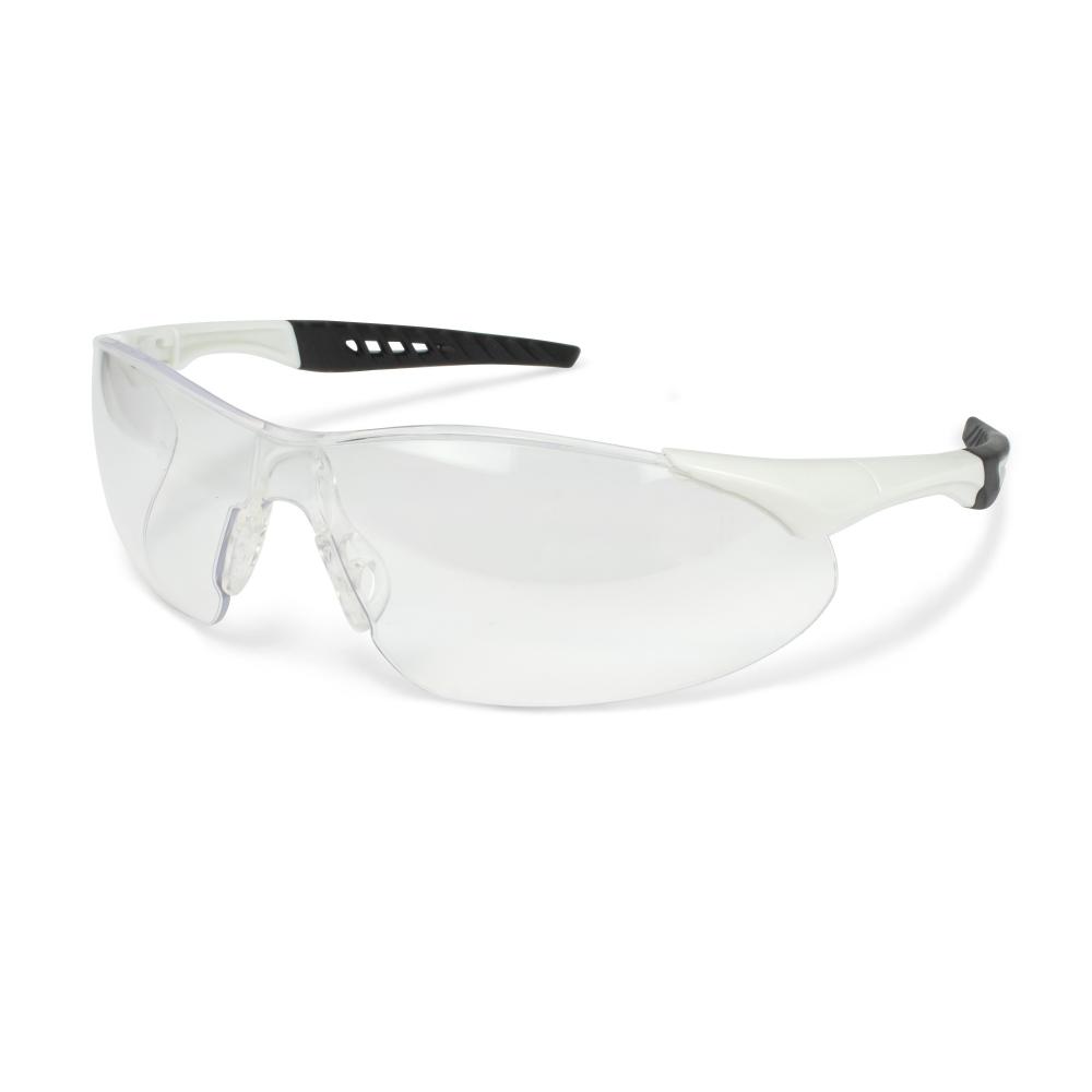 Rock™ Safety Eyewear - White Frame - Clear Anti-Fog Lens<span class=' ItemWarning' style='display:block;'>Item is usually in stock, but we&#39;ll be in touch if there&#39;s a problem<br /></span>