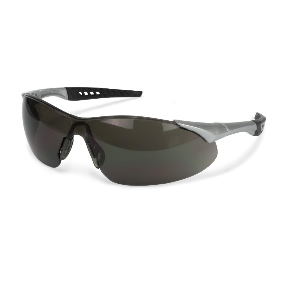 Rock™ Safety Eyewear - Silver Frame - Smoke Anti-Fog Lens<span class=' ItemWarning' style='display:block;'>Item is usually in stock, but we&#39;ll be in touch if there&#39;s a problem<br /></span>