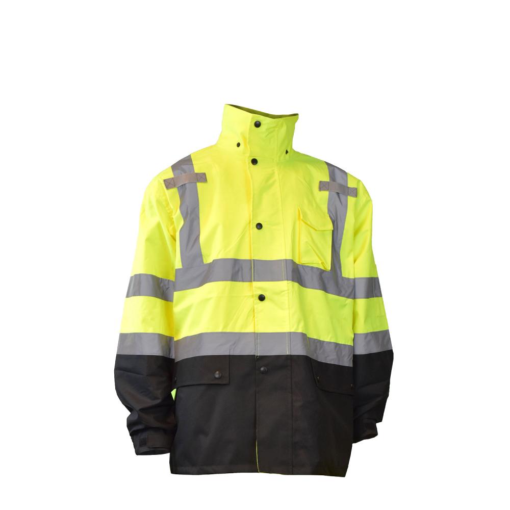 RW30-3Z1 General Purpose Rain Jacket - Hi-Vis Green - Size S<span class=' ItemWarning' style='display:block;'>Item is usually in stock, but we&#39;ll be in touch if there&#39;s a problem<br /></span>