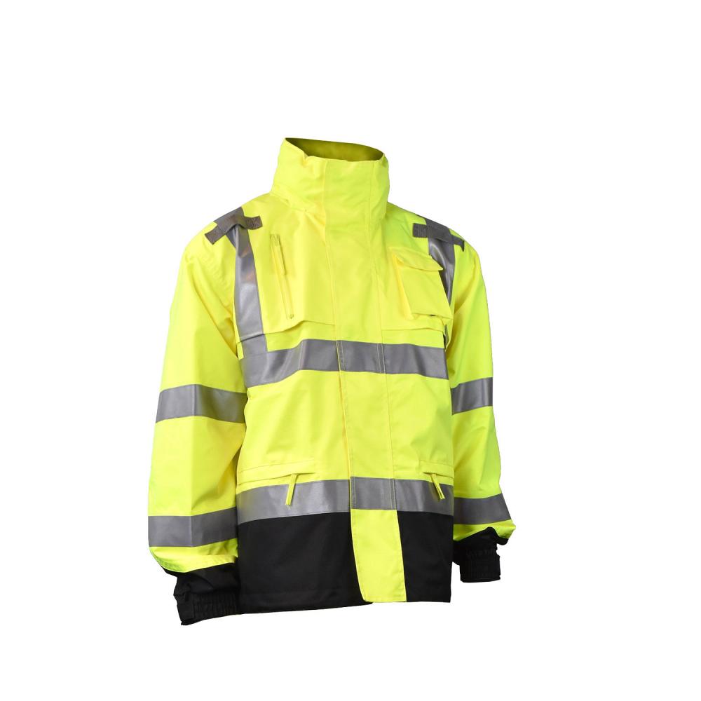 RW32-3Z1Y Heavy Duty Rip Stop Waterproof Rain Jacket - Hi-Vis Green - Size 2X<span class=' ItemWarning' style='display:block;'>Item is usually in stock, but we&#39;ll be in touch if there&#39;s a problem<br /></span>