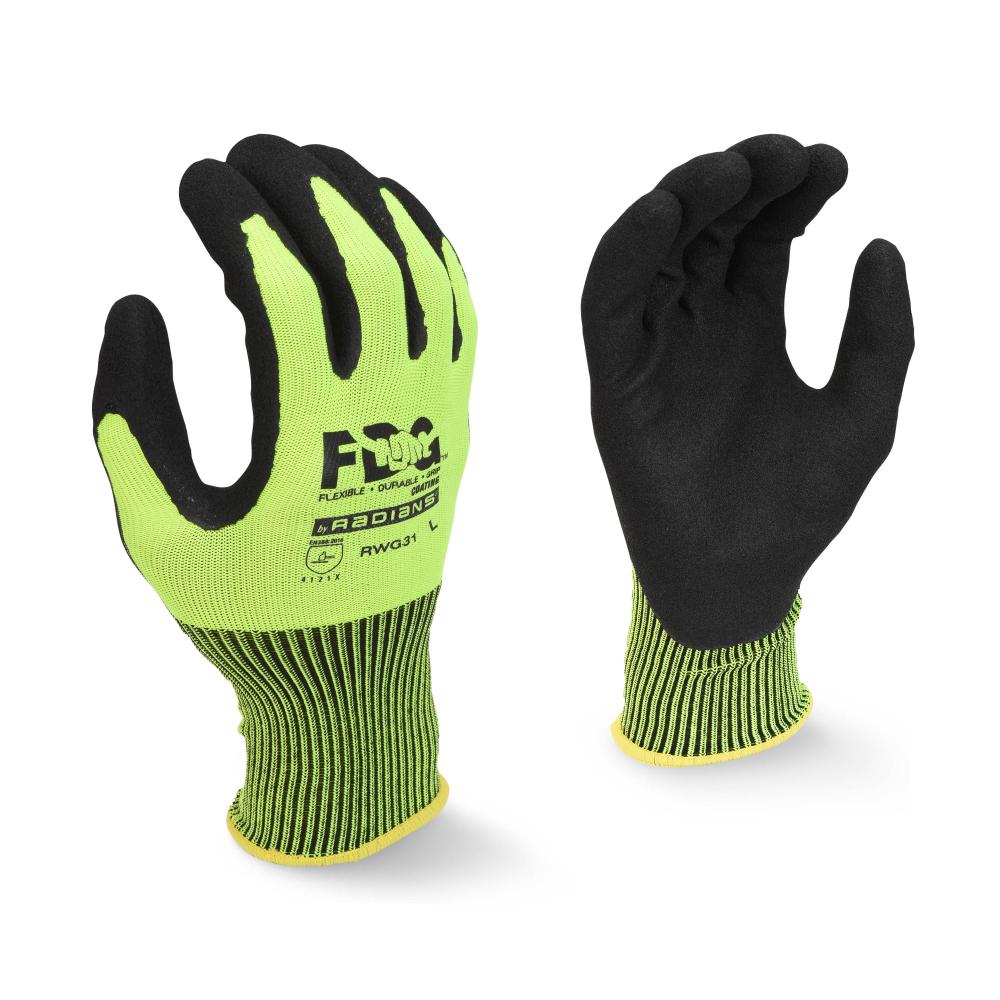 RWG31 FDG Coating High Visibility Work Glove - Size M<span class=' ItemWarning' style='display:block;'>Item is usually in stock, but we&#39;ll be in touch if there&#39;s a problem<br /></span>