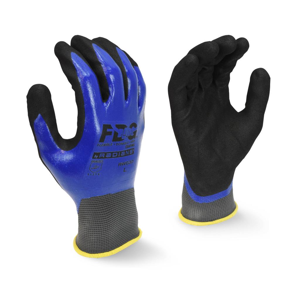 RWG32 FDG Coating Full Dipped Waterproof Nitrile Work Glove - Size L<span class=' ItemWarning' style='display:block;'>Item is usually in stock, but we&#39;ll be in touch if there&#39;s a problem<br /></span>