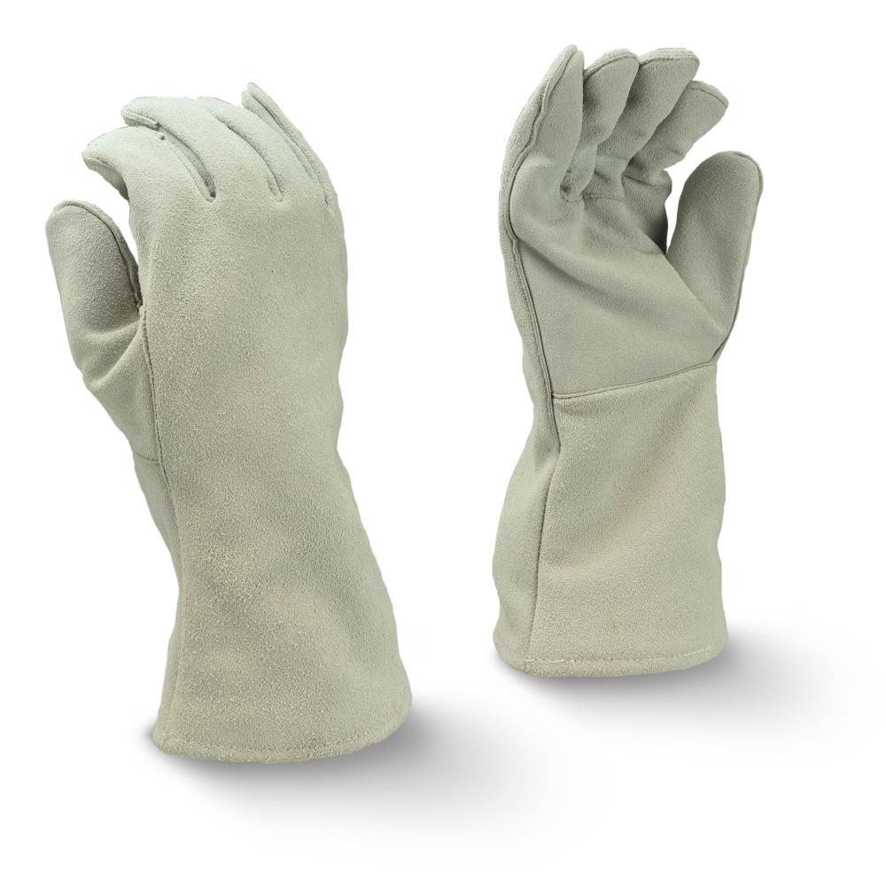 RWG5100 Gray Split Economy Shoulder Cowhide Leather Welding Glove - Size XL<span class=' ItemWarning' style='display:block;'>Item is usually in stock, but we&#39;ll be in touch if there&#39;s a problem<br /></span>