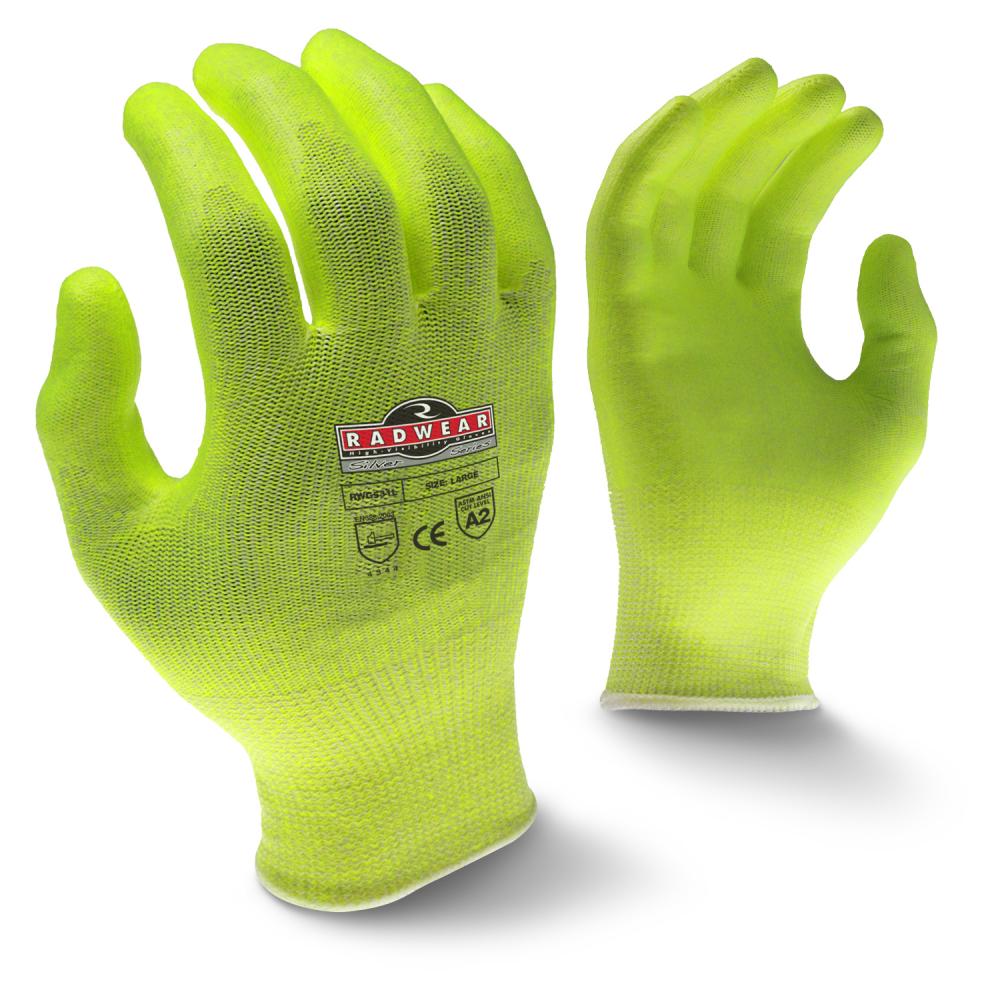 RWG531 Radwear® Silver Series™ Cut Protection Level A2 High Visibility Grip Glove - Size 2X<span class=' ItemWarning' style='display:block;'>Item is usually in stock, but we&#39;ll be in touch if there&#39;s a problem<br /></span>