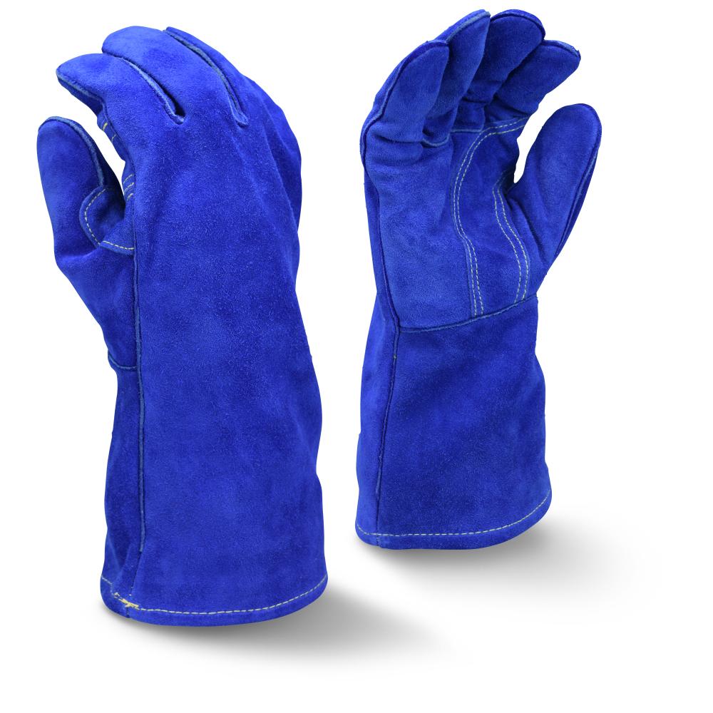 RWG5410 Premium Side Split Blue Cowhide Leather Welding Glove - Size XL<span class=' ItemWarning' style='display:block;'>Item is usually in stock, but we&#39;ll be in touch if there&#39;s a problem<br /></span>