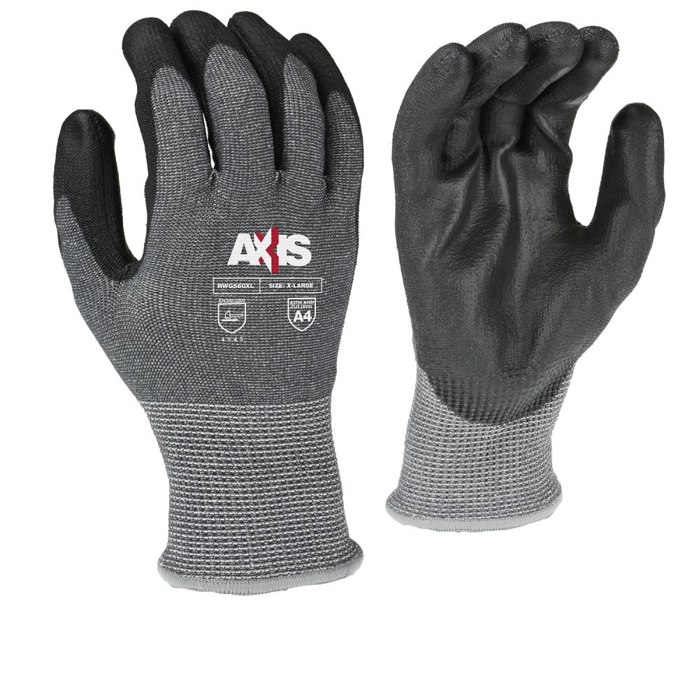 RWG560 AXIS™ Cut Protection Level A4 PU Coated Glove - Size S<span class=' ItemWarning' style='display:block;'>Item is usually in stock, but we&#39;ll be in touch if there&#39;s a problem<br /></span>