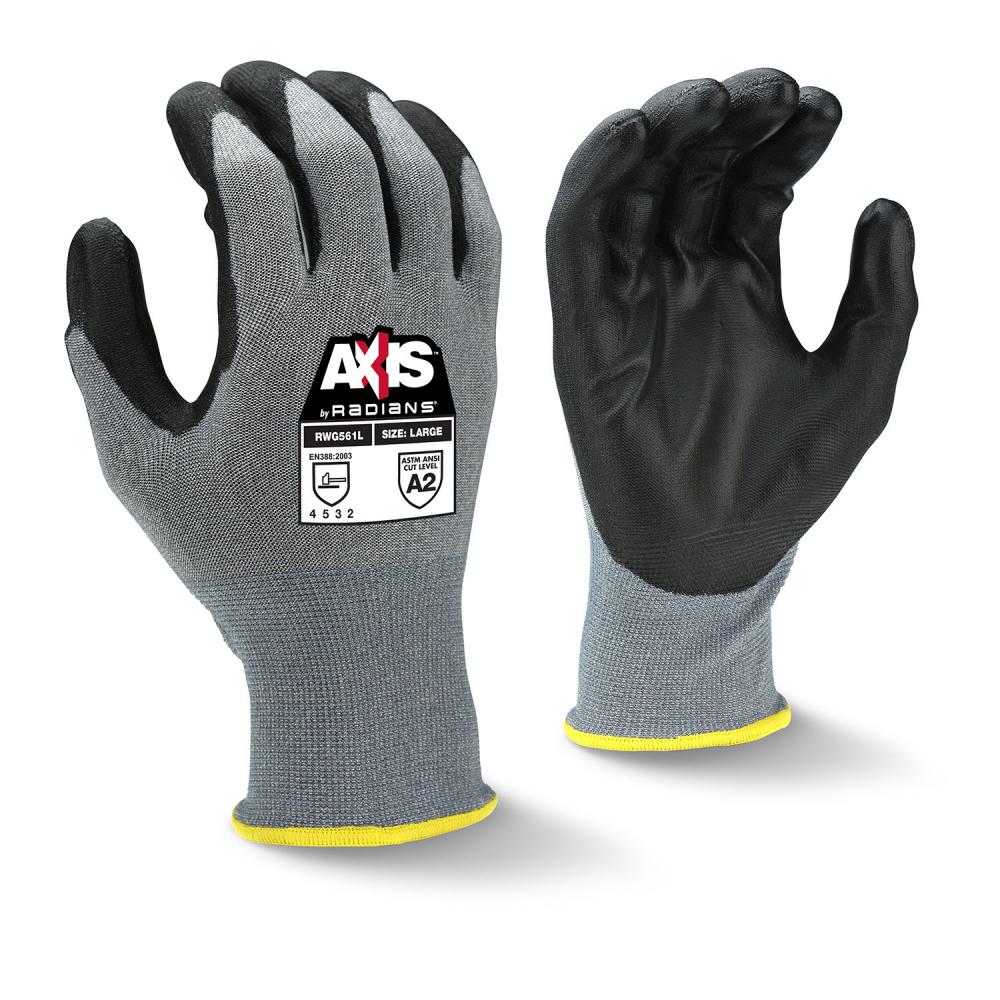 RWG561 AXIS™ Cut Protection Level A2 PU Coated Glove - Size 2X<span class=' ItemWarning' style='display:block;'>Item is usually in stock, but we&#39;ll be in touch if there&#39;s a problem<br /></span>