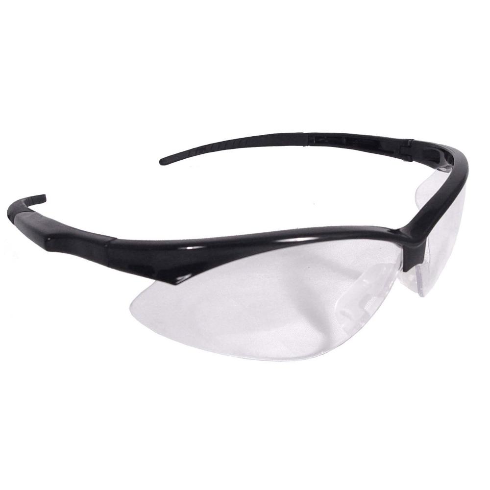 Rad-Apocalypse™ Safety Eyewear - Black Frame - Clear Anti-Fog Lens<span class=' ItemWarning' style='display:block;'>Item is usually in stock, but we&#39;ll be in touch if there&#39;s a problem<br /></span>