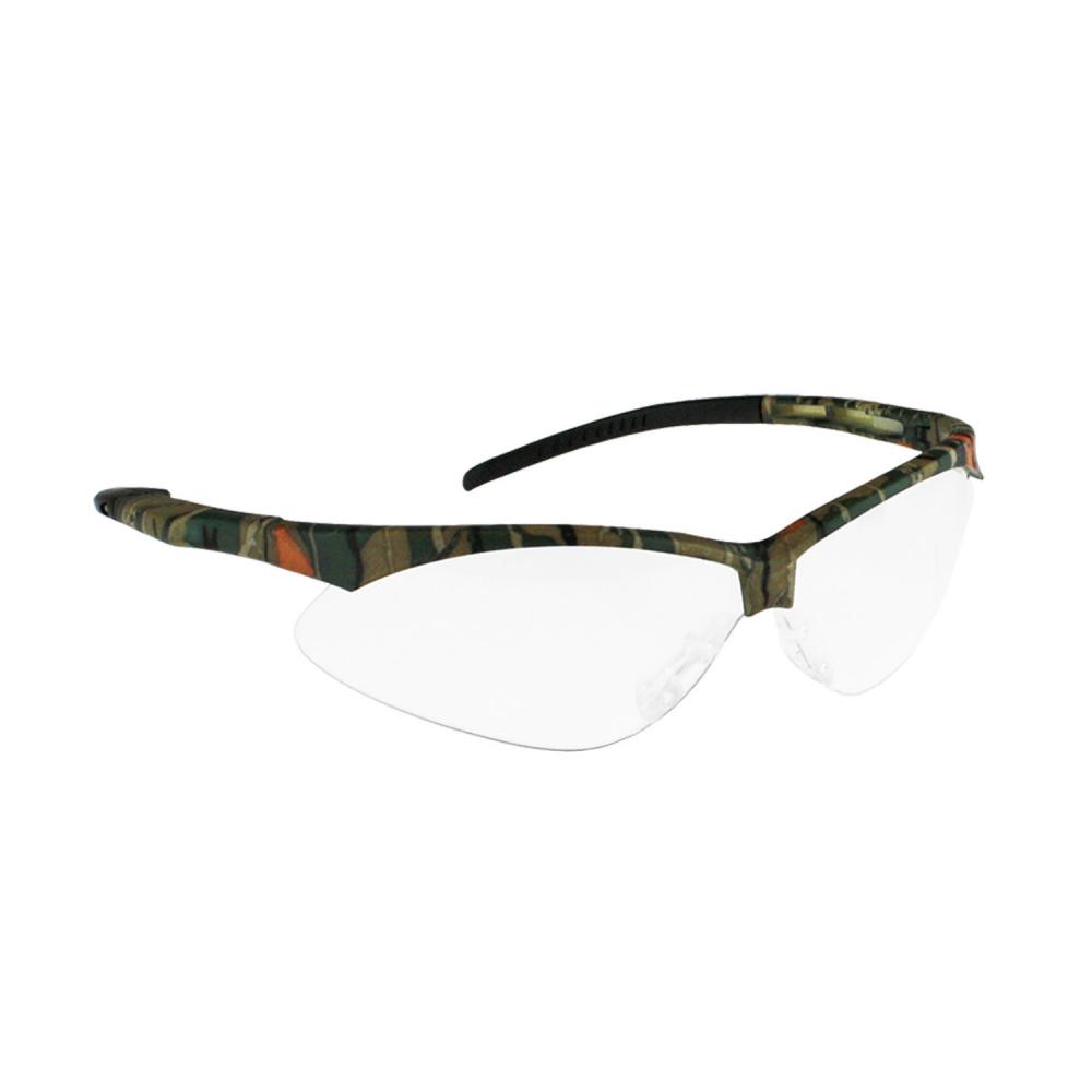 Rad-Apocalypse™ Camo Safety Eyewear - Camo Frame - Clear Anti-Fog Lens<span class=' ItemWarning' style='display:block;'>Item is usually in stock, but we&#39;ll be in touch if there&#39;s a problem<br /></span>