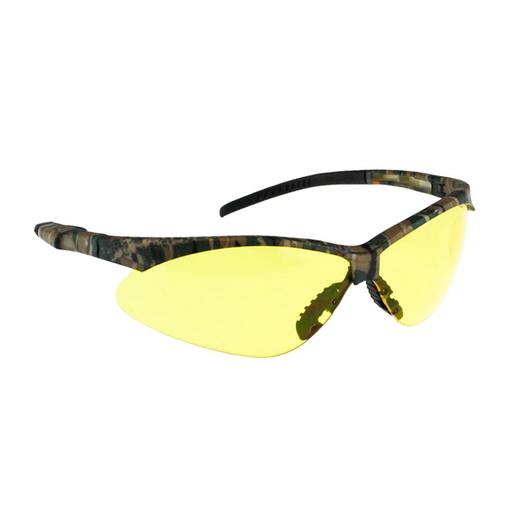 Rad-Apocalypse™ Camo Safety Eyewear - Camo Frame - Amber Anti-Fog Lens<span class=' ItemWarning' style='display:block;'>Item is usually in stock, but we&#39;ll be in touch if there&#39;s a problem<br /></span>