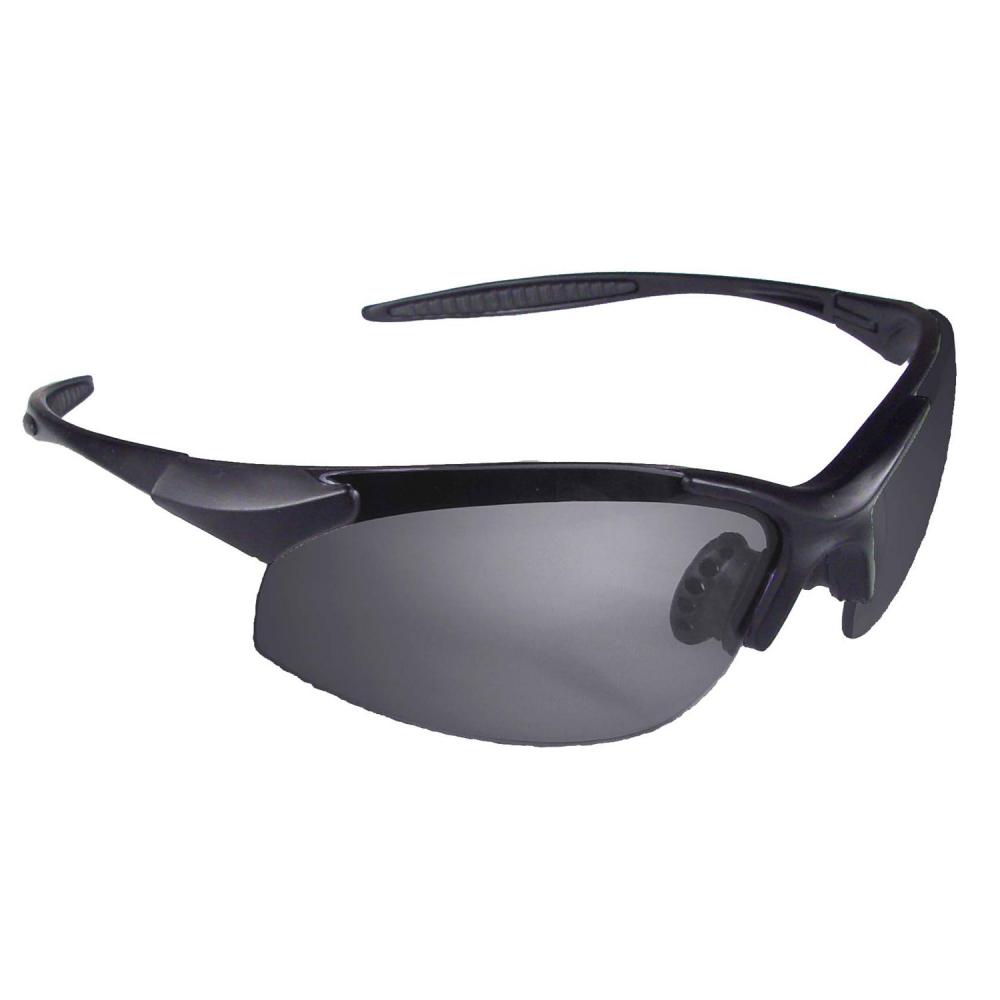 Rad-Infinity™ Safety Eyewear - Black Frame - Silver Mirror Lens<span class=' ItemWarning' style='display:block;'>Item is usually in stock, but we&#39;ll be in touch if there&#39;s a problem<br /></span>