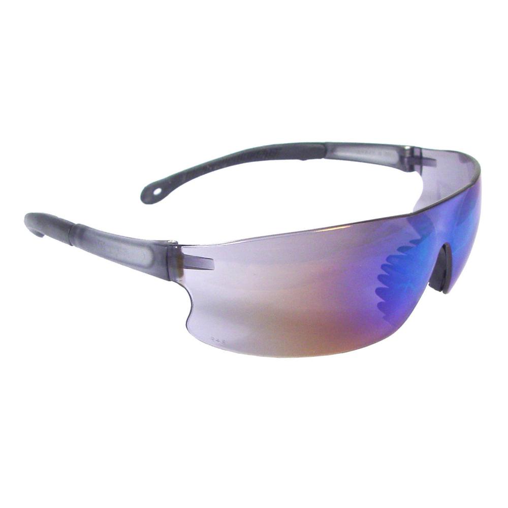 Rad-Sequel™ Safety Eyewear - Blue Mirror Frame - Blue Mirror Lens<span class=' ItemWarning' style='display:block;'>Item is usually in stock, but we&#39;ll be in touch if there&#39;s a problem<br /></span>