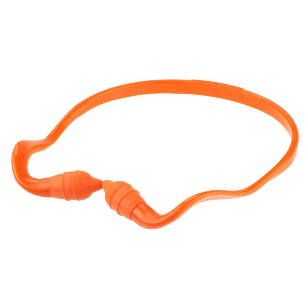 Rad-Band™ 2 Banded Earplugs - Orange Band / Orange Pods<span class=' ItemWarning' style='display:block;'>Item is usually in stock, but we&#39;ll be in touch if there&#39;s a problem<br /></span>