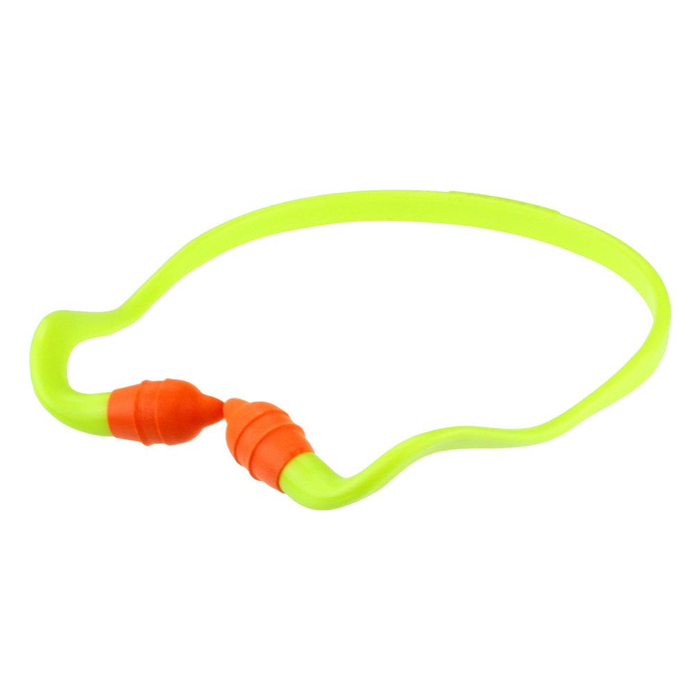 Rad-Band™ 2 Banded Earplugs - Yellow Band / Orange Pods<span class=' ItemWarning' style='display:block;'>Item is usually in stock, but we&#39;ll be in touch if there&#39;s a problem<br /></span>