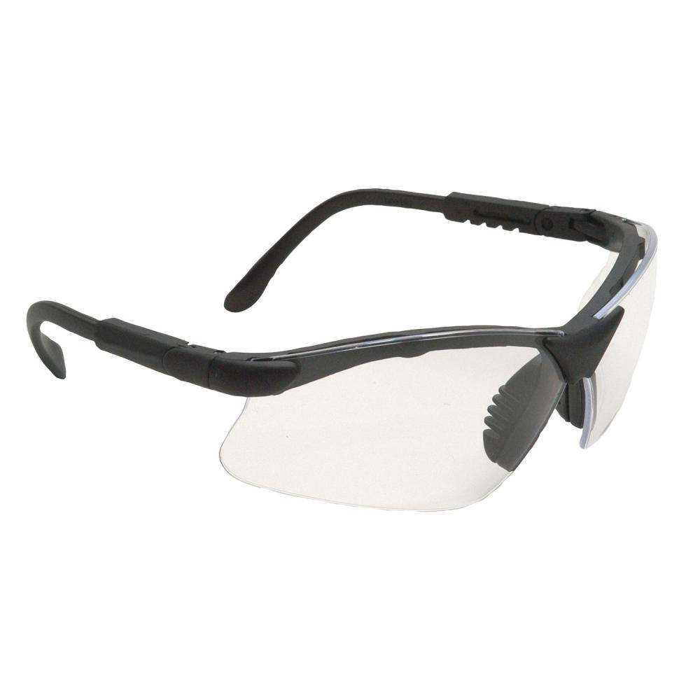 Revelation™ Safety Eyewear - Black Frame - Clear Lens<span class=' ItemWarning' style='display:block;'>Item is usually in stock, but we&#39;ll be in touch if there&#39;s a problem<br /></span>