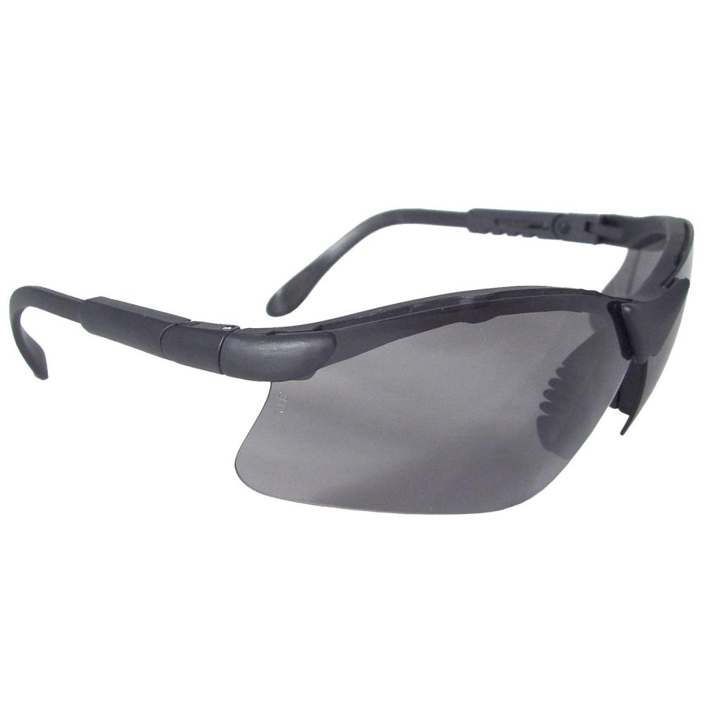 Revelation™ Safety Eyewear - Black Frame - Smoke Lens<span class=' ItemWarning' style='display:block;'>Item is usually in stock, but we&#39;ll be in touch if there&#39;s a problem<br /></span>