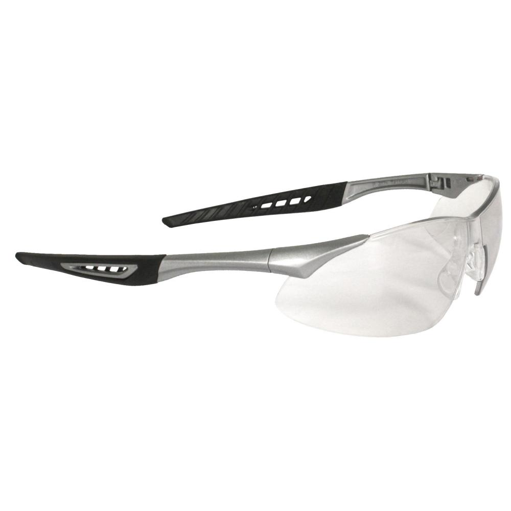 Rock™ Safety Eyewear - Silver Frame - Clear Anti-Fog Lens<span class=' ItemWarning' style='display:block;'>Item is usually in stock, but we&#39;ll be in touch if there&#39;s a problem<br /></span>