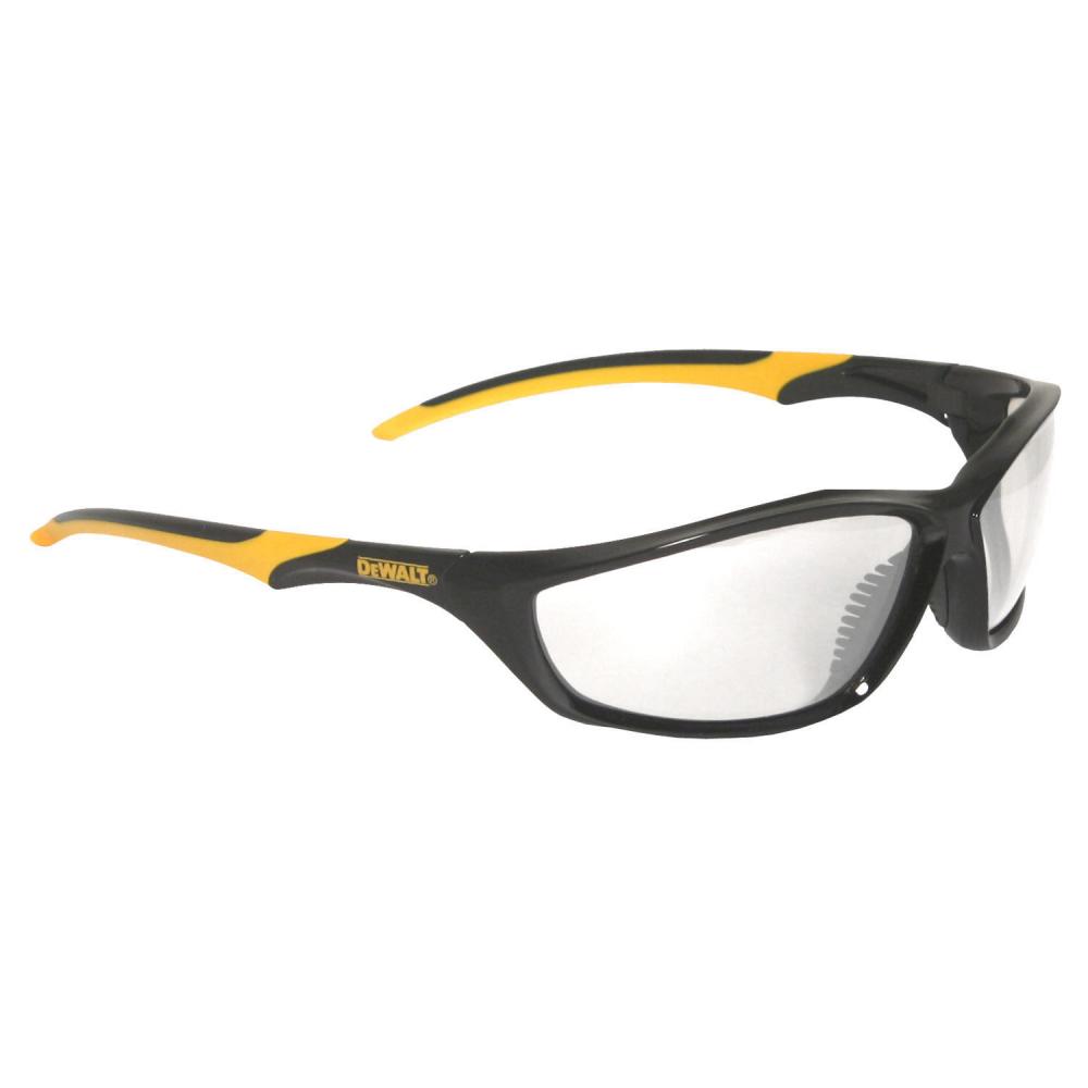 DPG96 Router™ Safety Glass - Black/Yellow Frame - Clear Lens<span class=' ItemWarning' style='display:block;'>Item is usually in stock, but we&#39;ll be in touch if there&#39;s a problem<br /></span>