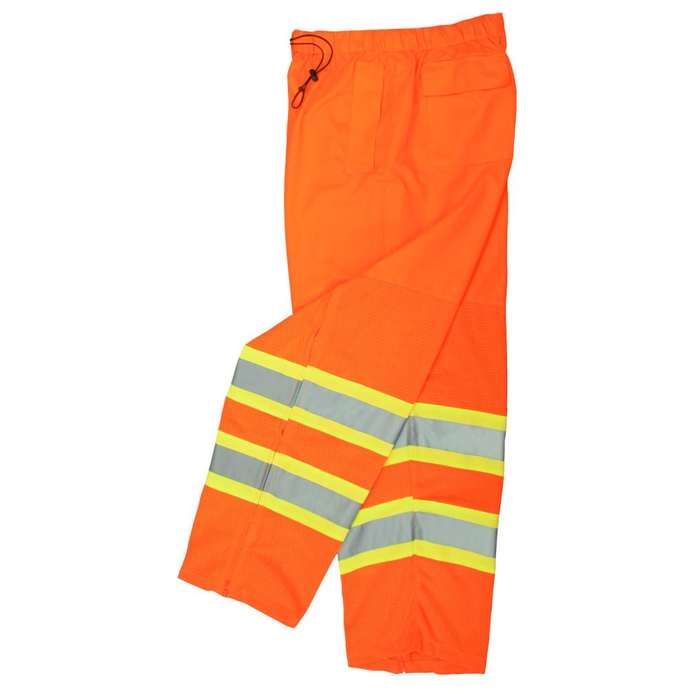 SP61 Class E Surveyor Safety Pants - Orange - Size M-L<span class=' ItemWarning' style='display:block;'>Item is usually in stock, but we&#39;ll be in touch if there&#39;s a problem<br /></span>